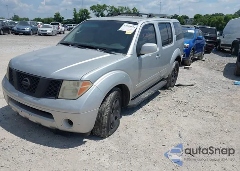 2006 Nissan Pathfinder Se из США, поврежденный, VIN 5N1AR18U86C641438
